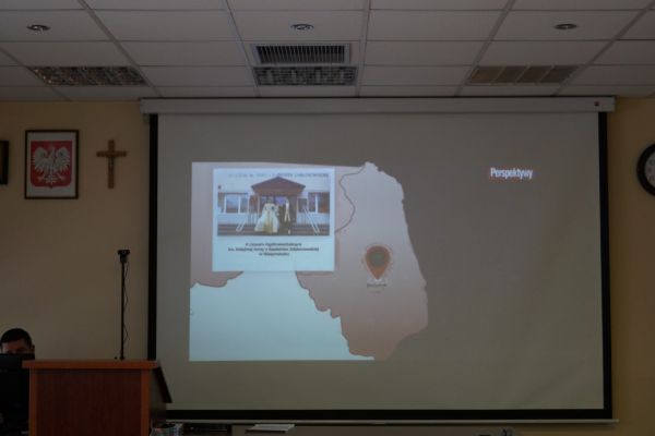 Prezentacja wyników na rzutniku